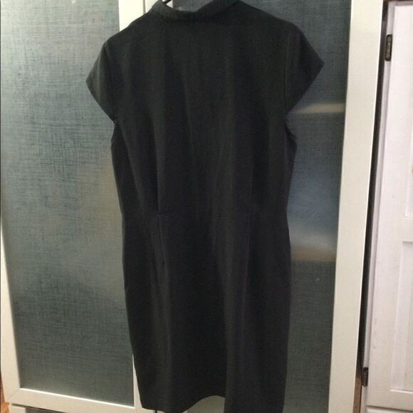 Covington, L black dress cap sleeves midi - Picture 6 of 8